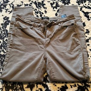 Olive green size 8 dress pants